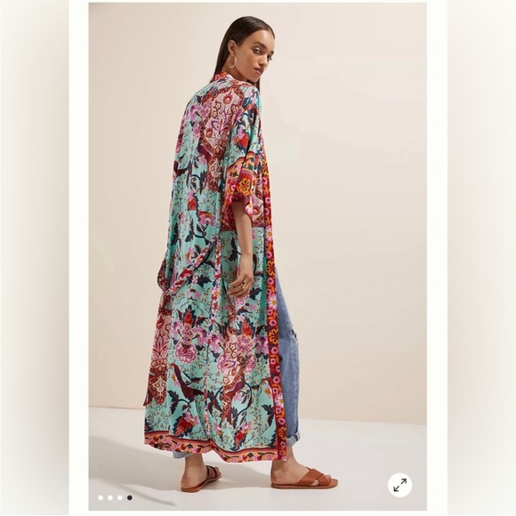 Anthropologie Other - Anthropologie Radiant Floral Kimono Preowned 062/325